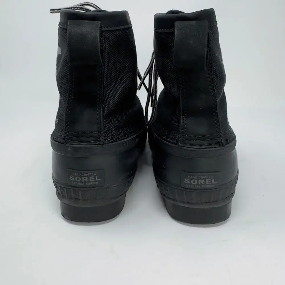 Sorel Cheyanne II Short Nylon Boot - Men's Black/Black US Size 8